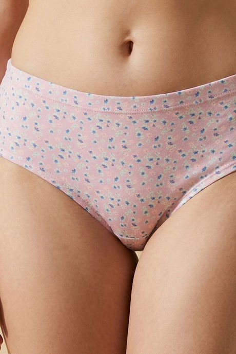 Zivame Medium Rise Full Coverage Hipster Panty (Pack of 3) - Multicolor — image 13